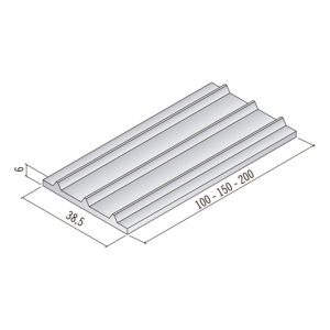 Placa cubierta pretensada 385