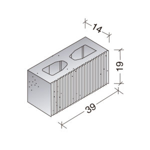 Dos caras lisas bloque Peinado 15