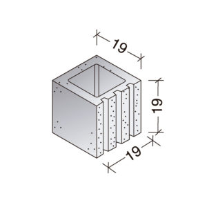 Medio bloque Rudolph 20