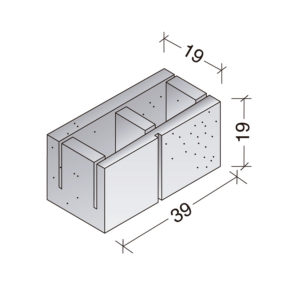Zuncho bloque Standard rayado 20