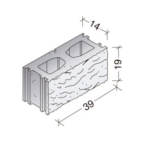 Bloque Split rayado 15