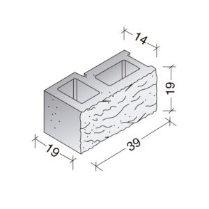 Terminal bloque Split rayado 15