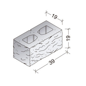 Terminal bloque Split rayado 20